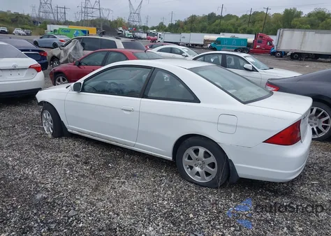 2003 Honda Civic Ex из США, поврежденный, VIN 1HGEM22953L053475